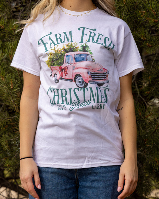 Farm Fresh Christmas Graphic Tee