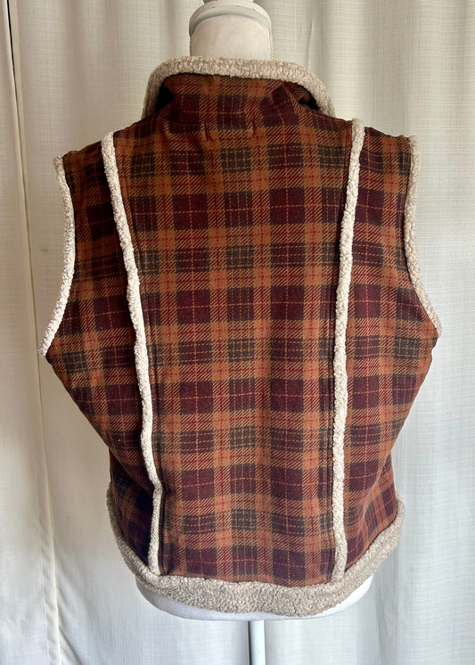 Plaid Vest