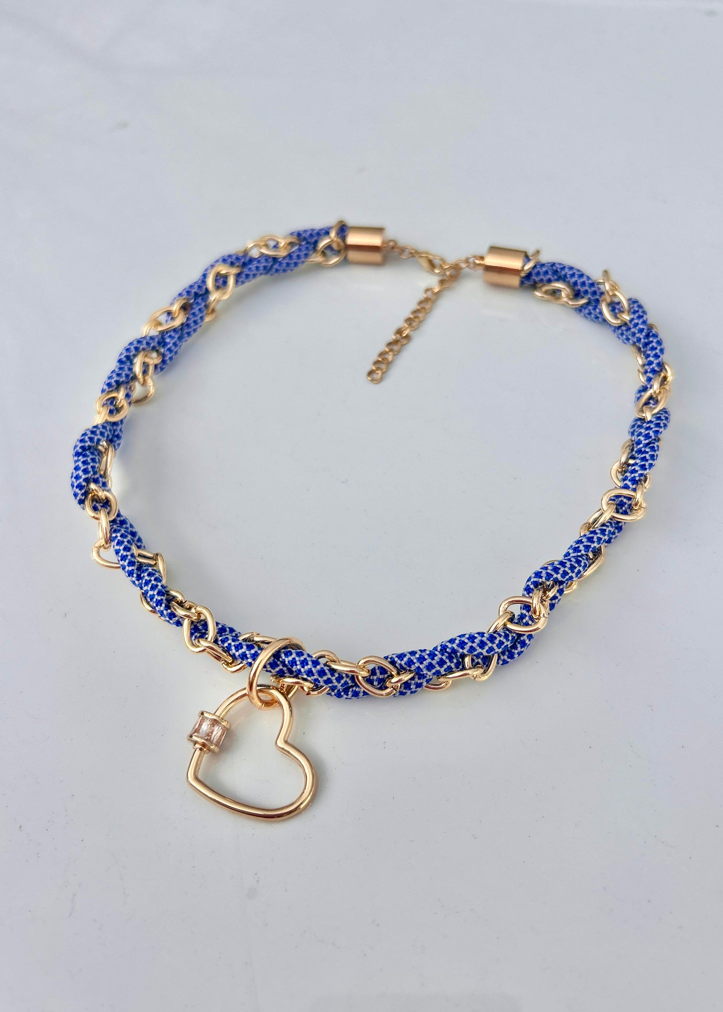 Braided Heart Necklace
