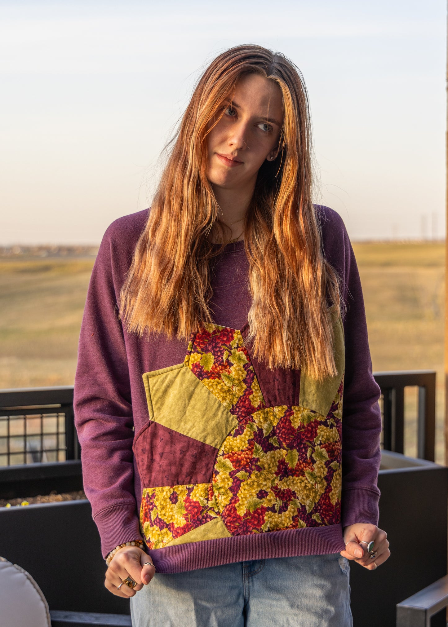 Grape Sweatshirt