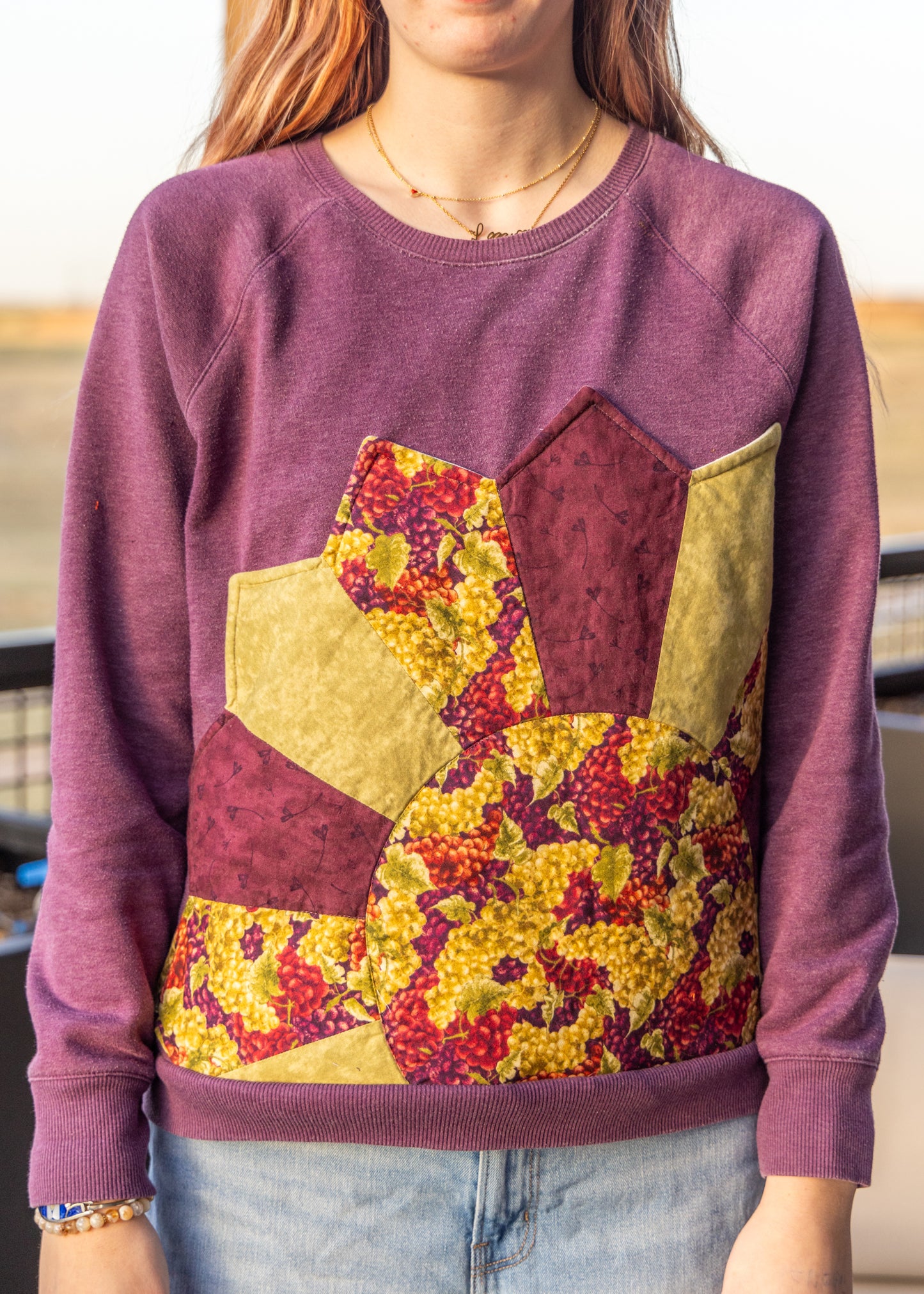 Grape Sweatshirt