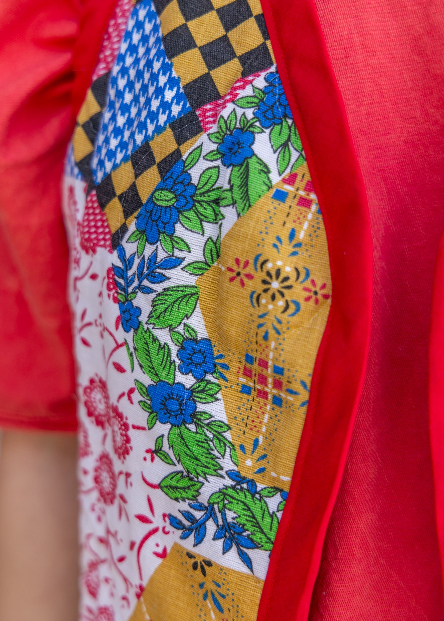 Multicolor Quilted Vest