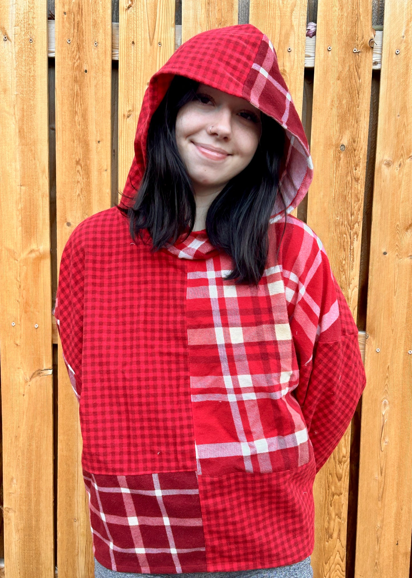 Holiday Patchwork Hoodie