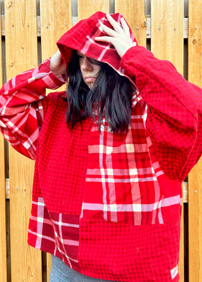 Holiday Patchwork Hoodie