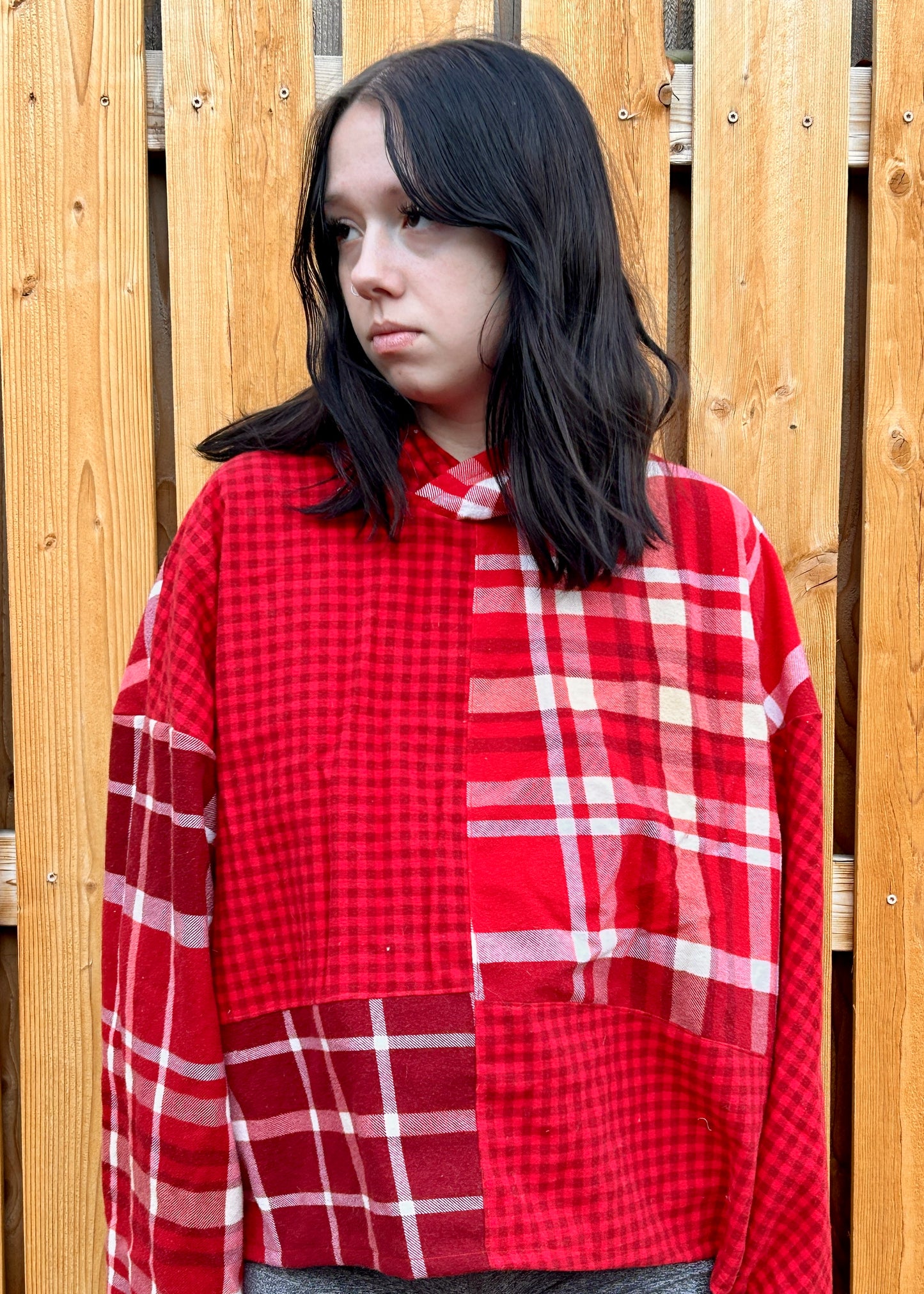 Holiday Patchwork Hoodie