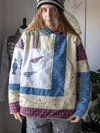 Birdhouse Upcycled Hoodie
