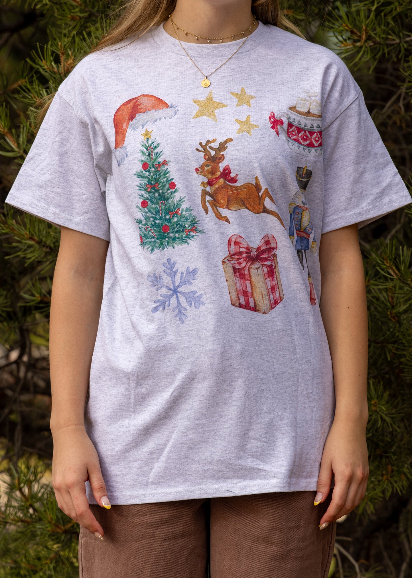 Christmas Collage Graphic Tee