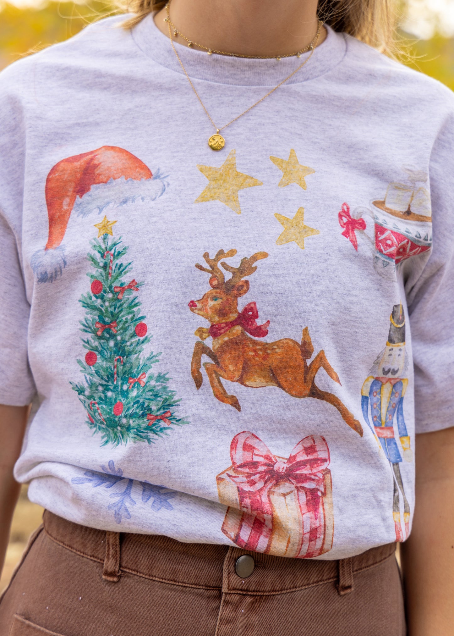 Christmas Collage Graphic Tee