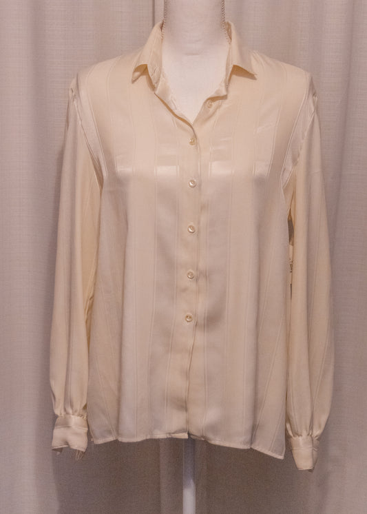 Cream Button Up