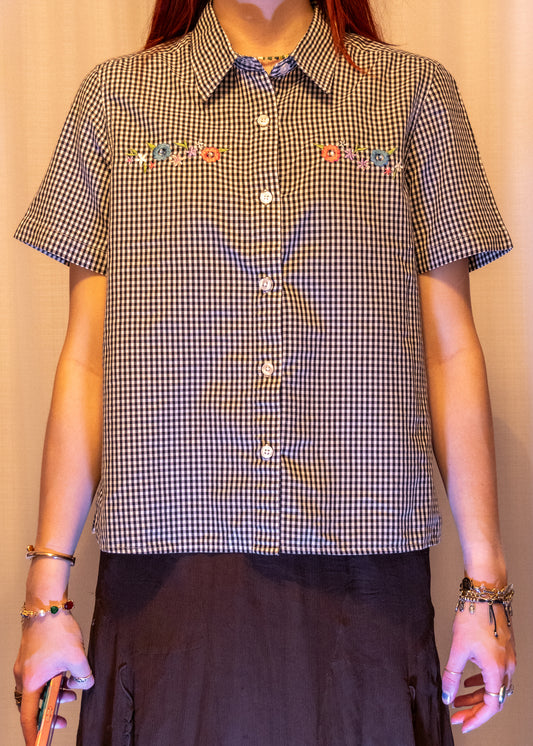 Gingham Blouse