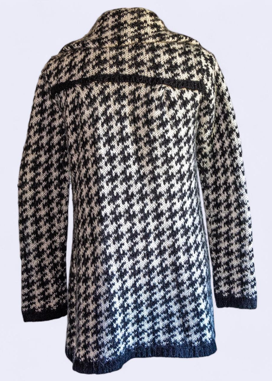 Houndstooth Overcoat