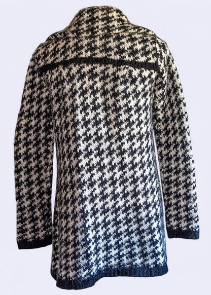 Houndstooth Overcoat