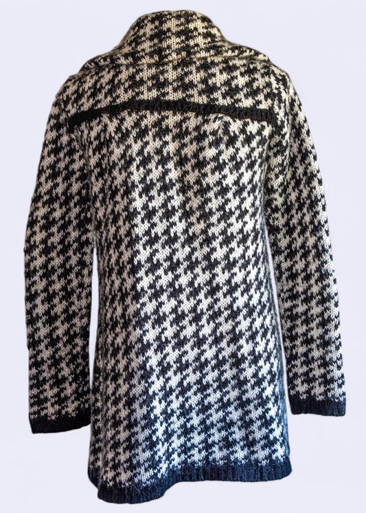 Houndstooth Overcoat