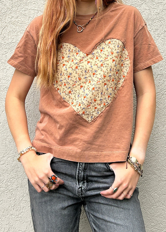 Heart Peek-Through Tee