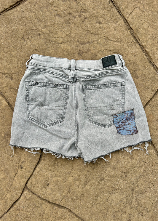 Patchwork Shorts