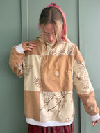 Caramel Forest Upcycled Hoodie