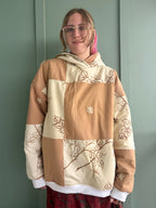 Caramel Forest Upcycled Hoodie