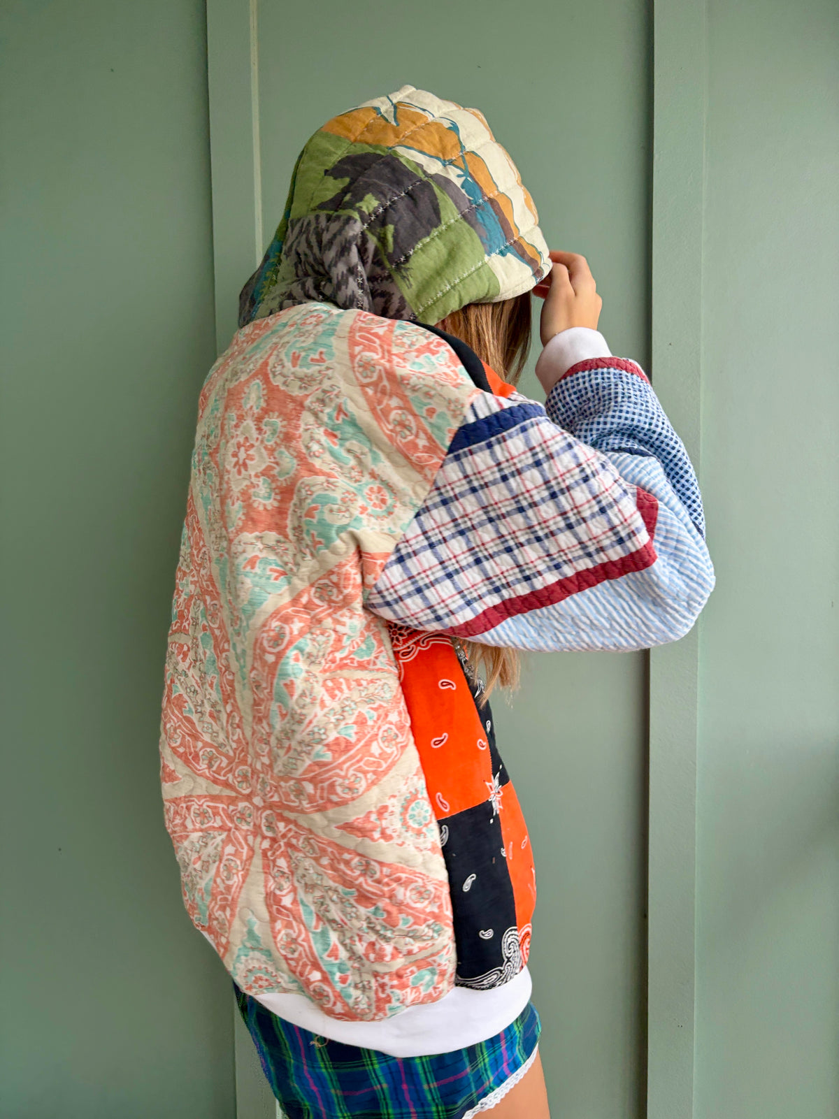 Scraps #2 Upcycled Hoodie