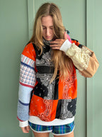 Scraps #2 Upcycled Hoodie