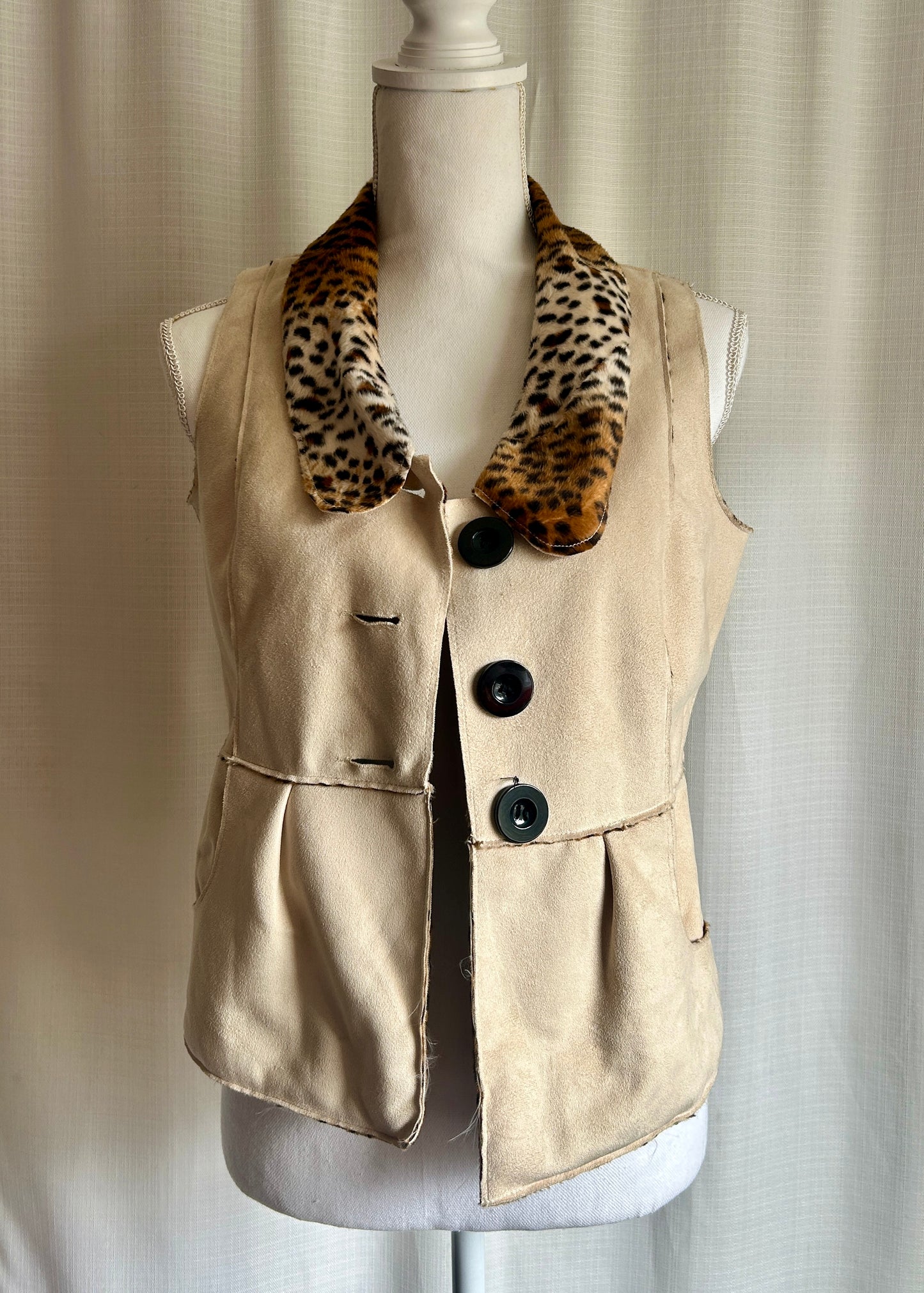 Leopard Vest