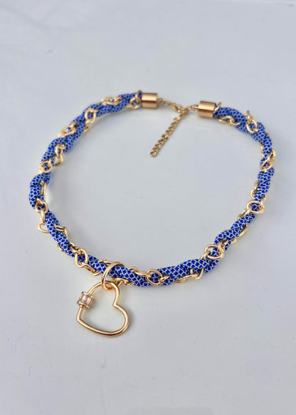 Braided Heart Necklace