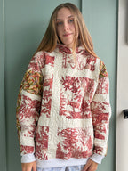 Scarlet Forest Upcycled Hoodie
