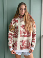 Scarlet Forest Upcycled Hoodie