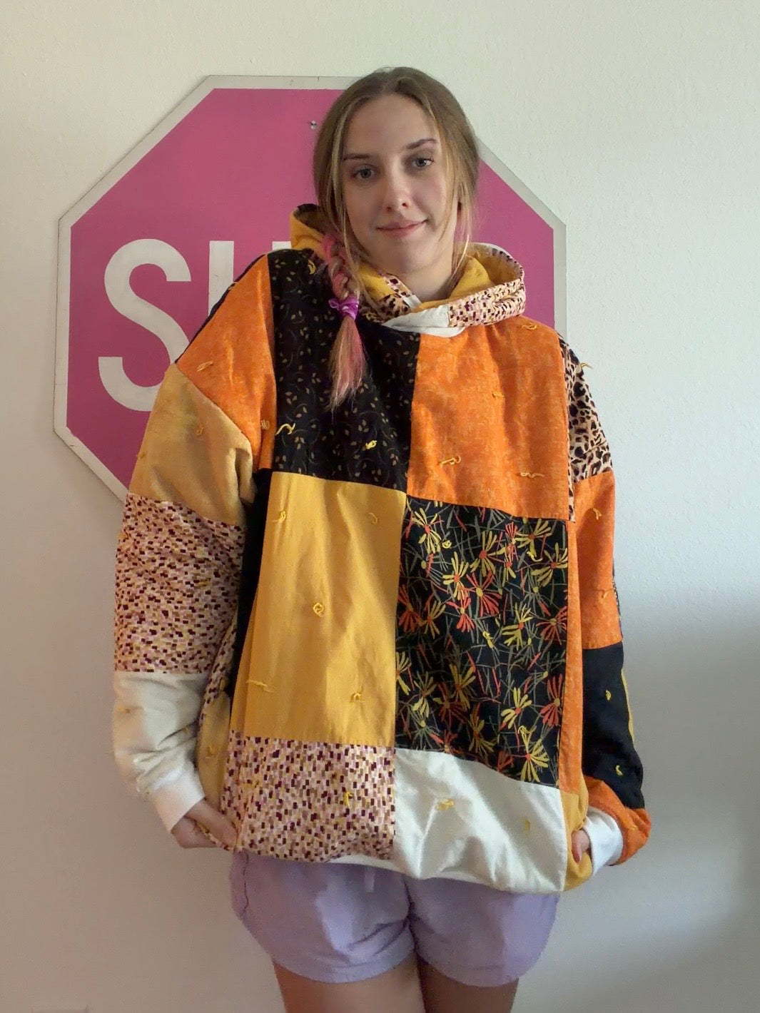 Hallow's Eve Upcycled Hoodie