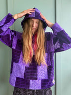 Purple Palace Upcycled Hoodie
