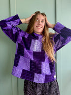 Purple Palace Upcycled Hoodie