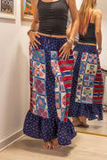 Aleah Patchwork Skirt