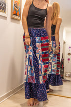 Aleah Patchwork Skirt